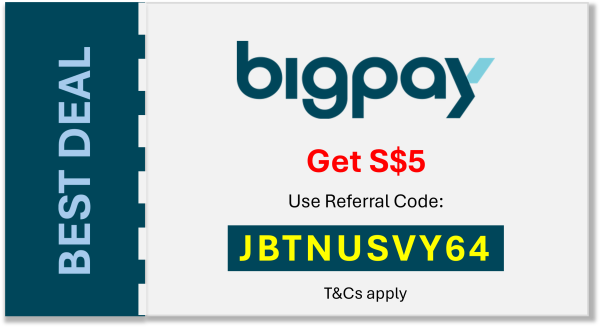 Best BigPay referral code 2024
