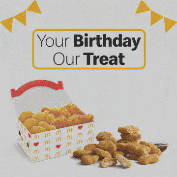 McDonald's Birthday Gift