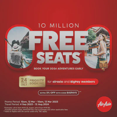 BigPay AirAsia deals early access