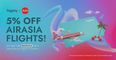 BigPay AirAsia discount code