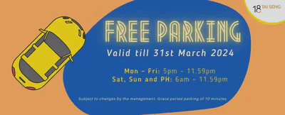 FREE Parking at 18 Tai Seng