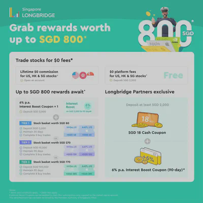 Longbridge SG Welcome Rewards