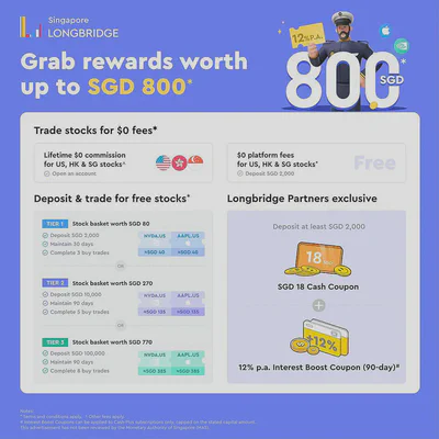 Longbridge SG Welcome Rewards