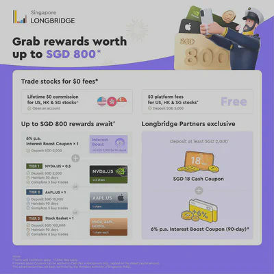 Longbridge SG Welcome Rewards