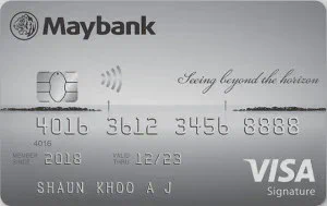 Maybank Horizon Visa Signature Card