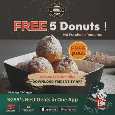 Tridentity SG59 FREE Donuts