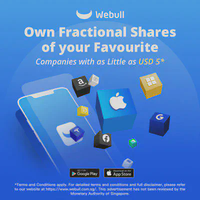 Webull fractional shares trading poster