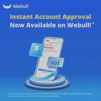 Webull instant account approval
